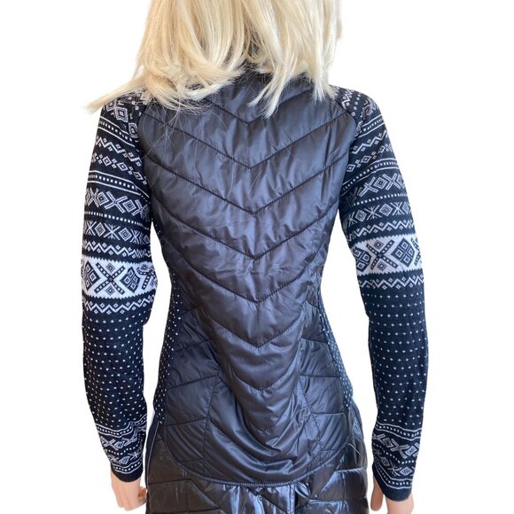 NWT Krimson Klover Nordic Switchback Jacket W's S Insulated Wool Black MSRP$219 - Picture 10 of 17